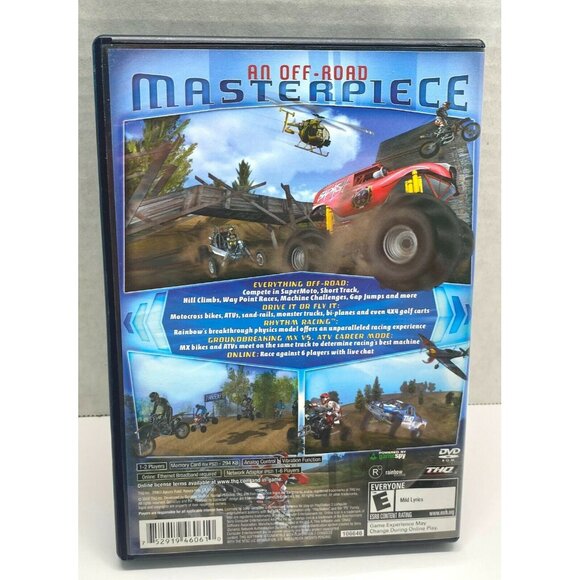 MX vs ATV Unleashed PS2 Video Game Complete Greatest Hits Playstation 2005 - Picture 2 of 6